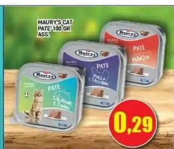 Maury's Maury's cat pate offerta