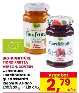 Eurospar Confettura Fiordifrutta Bio offerta