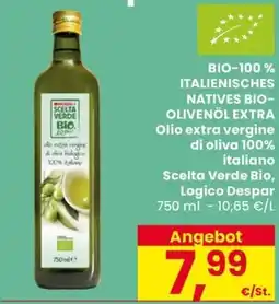 Eurospar Scelta Verde Bio Olio extra vergine offerta