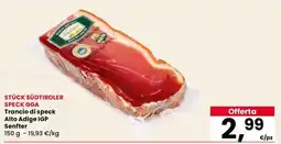 Eurospar STÜCK SÜDTIROLER SPECK GGA offerta