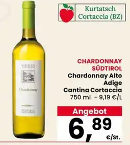 Eurospar CHARDONNAY SÜDTIROL Chardonnay Alto Adige Cantina Cortaccia offerta