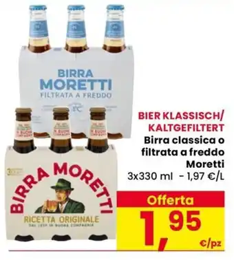 Eurospar Birra Moretti offerta