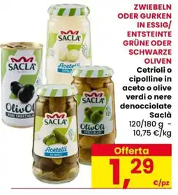 Eurospar Sacla' Acetelli Cipolle offerta