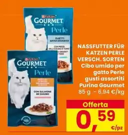 Eurospar Cibo umido per gatto Perle offerta