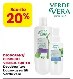 Eurospar Deodorante e bagno Verde Vera offerta
