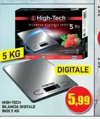 High tech bilancia digitale