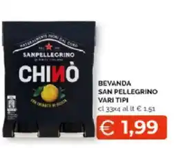 Mercatò Extra Bevanda san pellegrino offerta