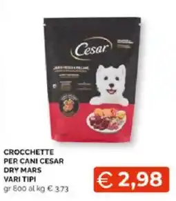 Mercatò Extra Crocchette per cani Cesar offerta