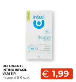 Mercatò Extra Detergente Intimo Infasil offerta