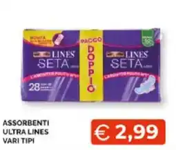 Mercatò Extra Assorbenti Ultra Lines offerta