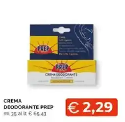 Mercatò Extra Crema Deodorante Prep offerta