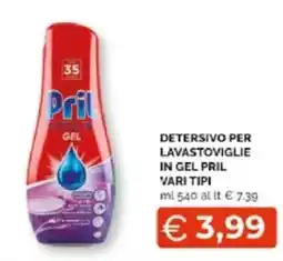 Mercatò Extra Detersivo per lavastoviglie in gel Pril offerta