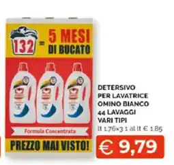 Mercatò Extra Detersivo per lavatrice Omino Bianco offerta