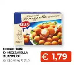 Mercatò Extra Bocconcini di mozzarella SELEX offerta