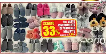 Sul vasto assortimento di pantofole