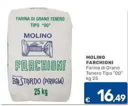 C+C Cash and Carry MOLINO FARCHIONI Farina di Grano Tenero Tipo "00" offerta