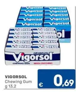 C+C Cash and Carry Vigorsol Chewing Gum offerta