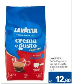 C+C Cash and Carry LAVAZZA Caffè Espresso Crema e Gusto classico in grani offerta