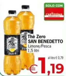 Despar Thè Zero SAN BENEDETTO offerta