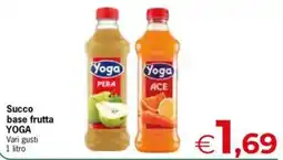 Despar Succo base frutta YOGA offerta