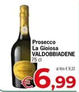 Despar Prosecco La Gioiosa VALDOBBIADENE offerta