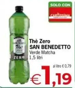 Despar Thè Zero SAN BENEDETTO Verde Matcha offerta