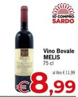 Despar Vino Bovale MELIS offerta