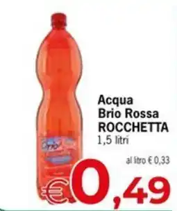 Despar Acqua Brio Rossa ROCCHETTA offerta