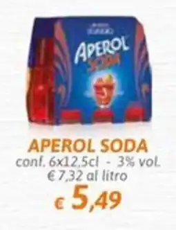 Despar APEROL SODA offerta