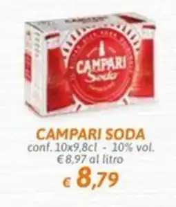 Despar Campari Soda offerta