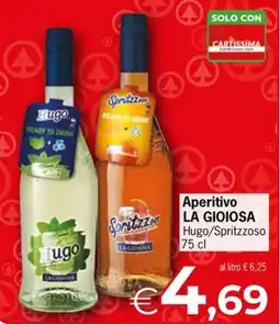 Despar Aperitivo LA GIOIOSA Hugo/Spritzzoso offerta