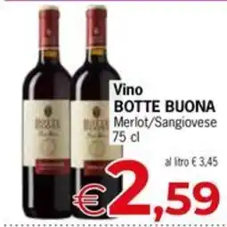Despar Vino BOTTE BUONA offerta