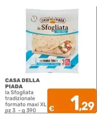 C+C Cash and Carry CASA DELLA PIADA la Sfogliata tradizionale offerta
