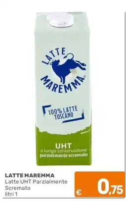 C+C Cash and Carry Latte UHT Parzialmente Scremato offerta