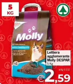 Despar Lettiera agglomerante Molly offerta