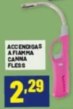 Risparmio Casa ACCENDIGAS A FIAMMA CANNA FLESS offerta
