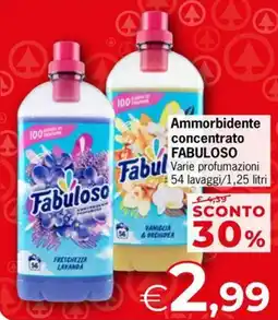 Despar Ammorbidente concentrato FABULOSO offerta