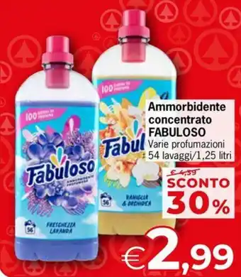 Despar Ammorbidente concentrato FABULOSO offerta