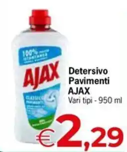 Despar Detersivo Pavimenti AJAX offerta