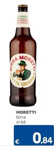 C+C Cash and Carry MORETTI birra offerta