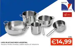 Mercatò Extra LINEA IN ACCIAIO INOX LAGOSTINA offerta