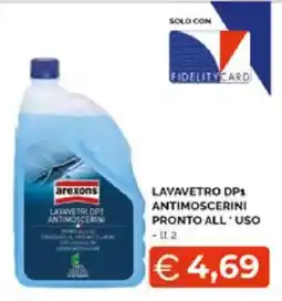 Mercatò Extra arexons LAVAVETRI DP1 ANTIMOSCERINI offerta