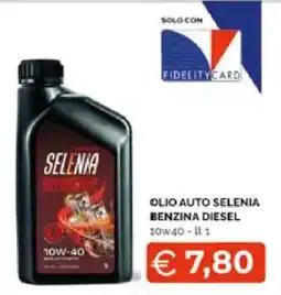 Mercatò Extra Olio Auto Selenia offerta