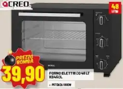 Risparmio Casa Forno Elettrico Creo offerta