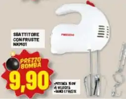 Risparmio Casa SBATTITORE CON FRUSTE NKM01 offerta