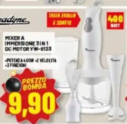 Risparmio Casa Mixer a immersione 3 in 1 offerta