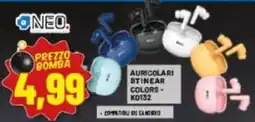 Risparmio Casa Auricolari BTinear Colors - KO132 offerta