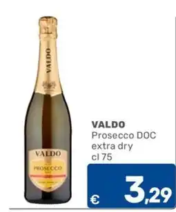 C+C Cash and Carry VALDO Prosecco DOC extra dry offerta