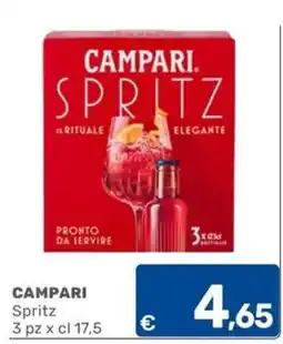 C+C Cash and Carry Campari Spritz offerta