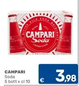 C+C Cash and Carry Campari Soda offerta